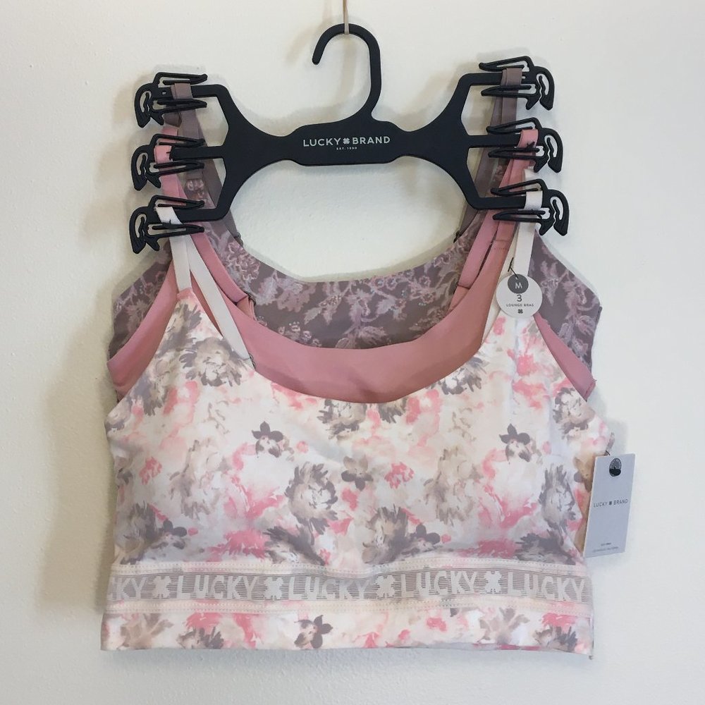 NWT Lucky Brand Lounge Bra Set of 3